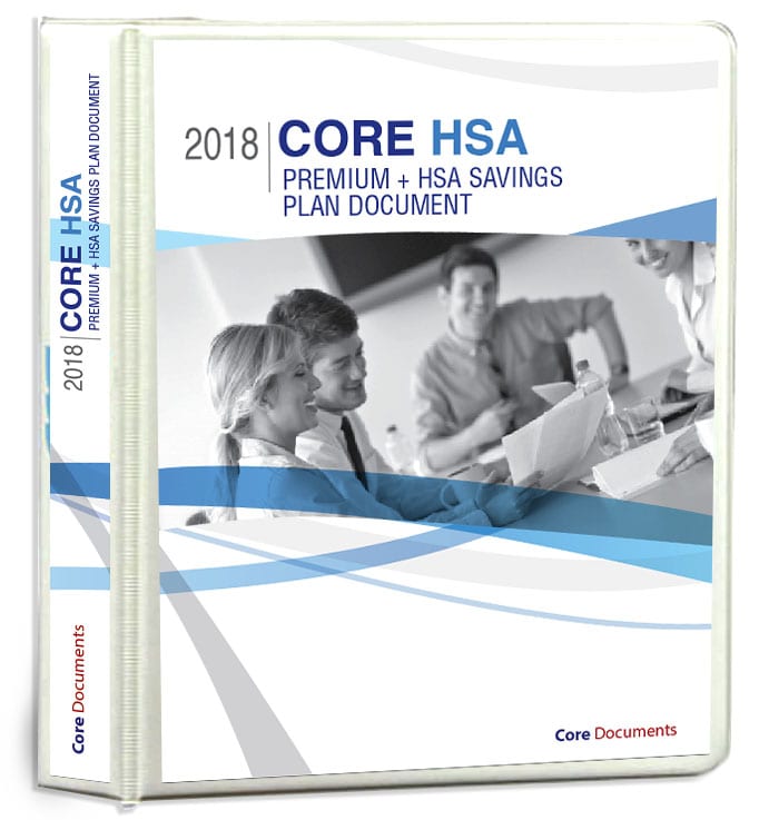 Core HSA Premium +HSA savings plan document 
