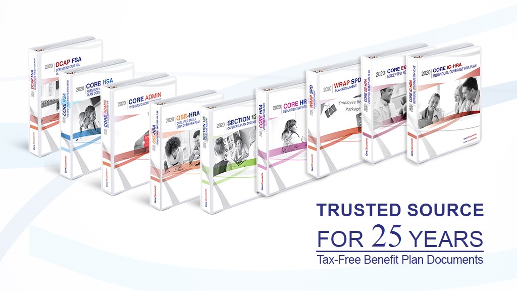 Core Documents is the Trusted Source for 25 Years for Tax-Free Benefit Plan Documents