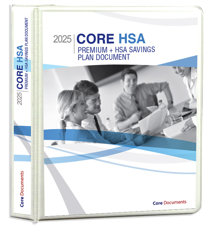 Core HSA plan document package $129