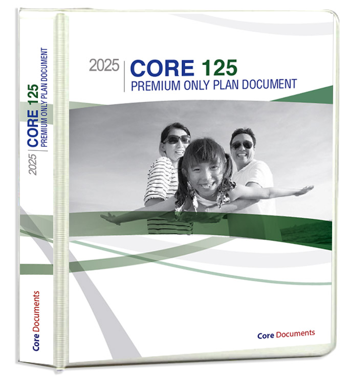 Do you need a Section 125 Plan Document? Core 125 is your solution.