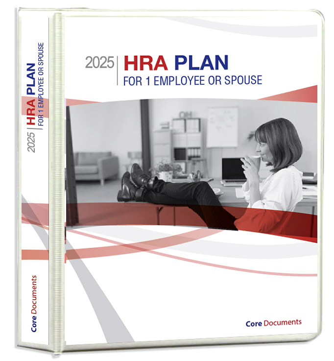 HRA Plan for 1 Employee or Spouse