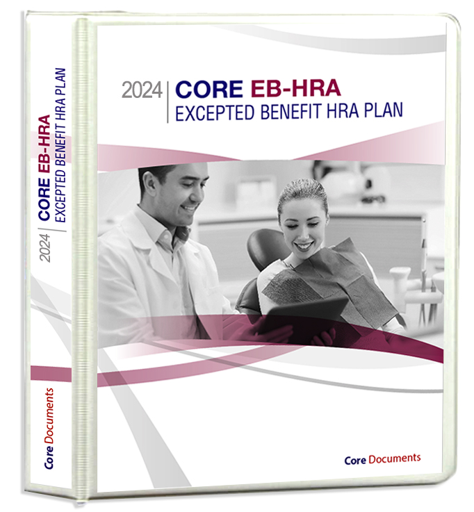 core Eb-HRA excepted Benefit HRA plan 